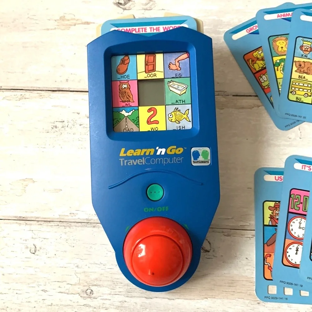Learn ‘n Go Travel Computer by Team Concepts Reading Spelling Game 1994